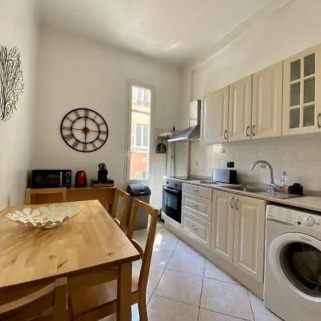 Appartement Auber Niza Exterior foto